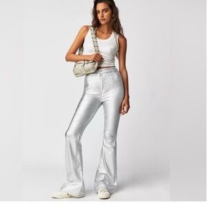 Free People ' Silver Jayde Flared Pants